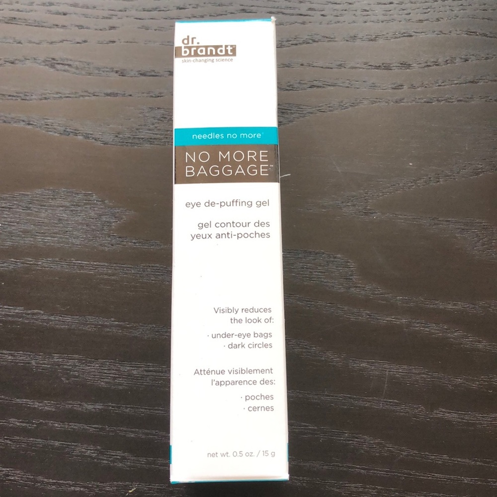 Dr Brant no more baggage Eye de-puffing gel .5oz